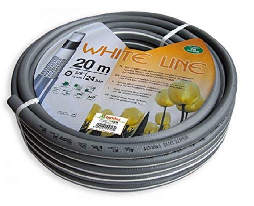 Bradas WL3/430 Gartenschlauch White line 5 Schichten, 30 m, 3/4 Zoll, grau, 20 x 20 x 10 cm von Bradas