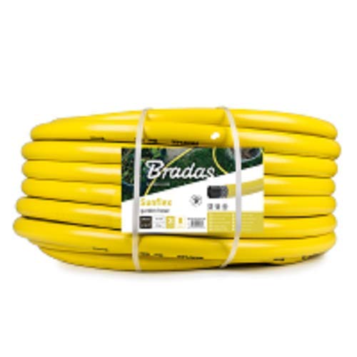 Bradas WMS11/425 1 1/4 Zoll Wasserschlauch, 25 m, Sunflex, gelb, 40 x 40 x 14 cm von Bradas