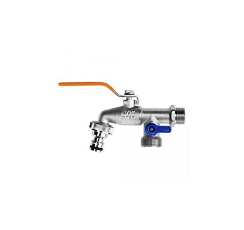 Duo Doppelanschluss Wasserhahn Zapfventil 1/2" Duo Doppelanschluss Wasserhahn Zapfventil 1/2" von Bradas