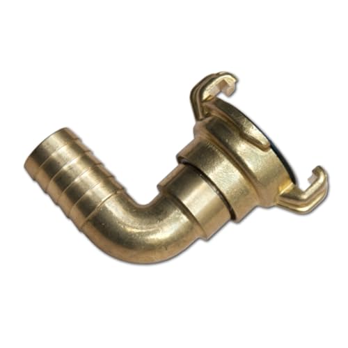 Drehbare Winkel-Schnellkupplung aus Messing 3/4" Drehbare Winkel-Schnellkupplung aus Messing 3/4" von Bradas