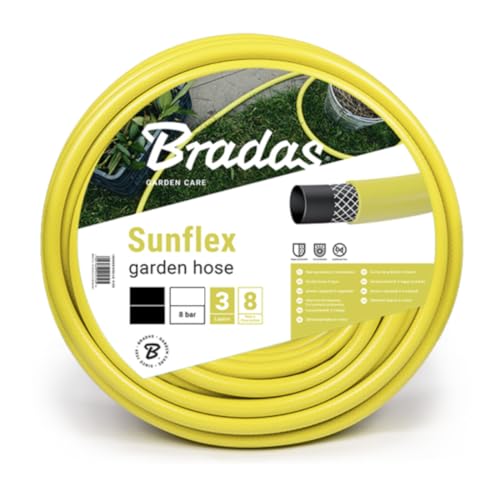 Gartenschlauch 3/4", 19mm Wasserschlauch SUNFLEX 20m von Bradas