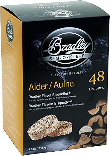 Bradley Smoker BTAL48 Erle Bisquetten 48 Pack von Bradley Smoker