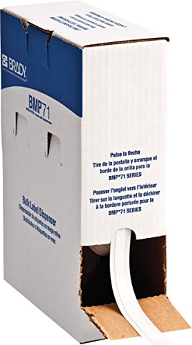 Brady M61C-375-498 BMP61 BMP71 Serie CleanLift Wiederverwendbares Vinyl-Etiketten-Set, seidenglänzende Oberfläche, 0,9 x 76,2 cm, Weiß Brady M61C-375-498 BMP61 BMP71 Serie CleanLift Wiederverwendbares Vinyl-Etiketten-Set, seidenglänzende Oberfläche, 0,9 x 76,2 cm, Weiß von Brady