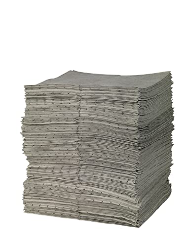 Absorbierende Folie für Allgemeine Zwecke, 400,00mm x 500,00mm, Grau, 200 Stück von Brady