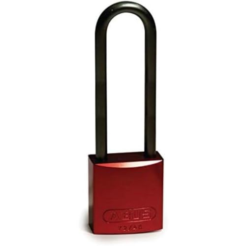 Brady Aluminiumschloss Vorhängeschloss, 40mm x 119mm x 19mm, Rot, 6er-Pack Brady Aluminiumschloss Vorhängeschloss, 40mm x 119mm x 19mm, Rot, 6er-Pack von Brady