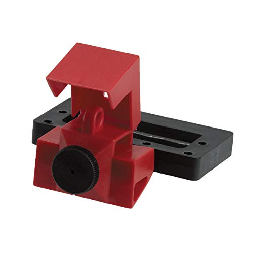 Automatischer Schalter mit großem Schrauben, 95,25 mm x 63,50 mm x 96,52 mm, Rot, 6 Stück von Brady