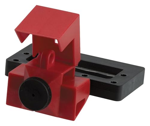 Automatischer Schalter mit großem Schrauben, 95,25 mm x 63,50 mm x 96,52 mm, Rot, 6 Stück Automatischer Schalter mit großem Schrauben, 95,25 mm x 63,50 mm x 96,52 mm, Rot, 6 Stück von Brady