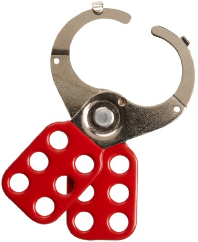 Brady 105719 Stahl-Verriegelungsschloss mit Lasche, 38 mm Innendurchmesser, rot Brady 105719 Stahl-Verriegelungsschloss mit Lasche, 38 mm Innendurchmesser, rot von Brady