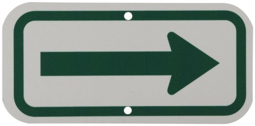 Brady 112624 30,5 cm Breite x 15,2 cm Höhe b-959 Reflektierende Aluminium, grün auf weiß Piktogramm Pfeil links Verkehrsschild Brady 112624 30,5 cm Breite x 15,2 cm Höhe b-959 Reflektierende Aluminium, grün auf weiß Piktogramm Pfeil links Verkehrsschild von Brady