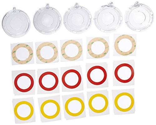 Brady 130824 30,5 mm Druckknopfverriegelung, zusätzliche Basen, transparent, 73,66 mm x 73,66 mm x 73 mm x 73,66 mm Brady 130824 30,5 mm Druckknopfverriegelung, zusätzliche Basen, transparent, 73,66 mm x 73,66 mm x 73 mm x 73,66 mm von Brady