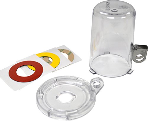 Brady 139794 16 mm Druckknopf-Verriegelungsvorrichtung, hoch, transparent, 63,5 mm x 81,28 mm x 64 mm x 63,5 mm Brady 139794 16 mm Druckknopf-Verriegelungsvorrichtung, hoch, transparent, 63,5 mm x 81,28 mm x 64 mm x 63,5 mm von Brady