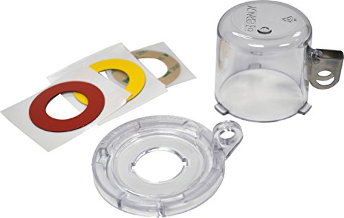 Brady 139795 22,5 mm Druckknopf-Verriegelungsvorrichtung, Standard, 22 mm x 50,80 mm x 64 mm x 63,5 mm, transparent Brady 139795 22,5 mm Druckknopf-Verriegelungsvorrichtung, Standard, 22 mm x 50,80 mm x 64 mm x 63,5 mm, transparent von Brady
