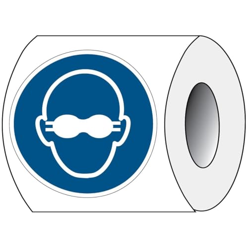 Brady ISO Safety Sign - Opaque Eye Protection Must be Worn, PIC M007-DIA 050-PE-ROLL/1 Brady ISO Safety Sign - Opaque Eye Protection Must be Worn, PIC M007-DIA 050-PE-ROLL/1 von Brady