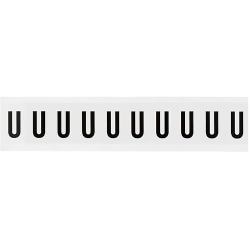 Brady Identical Numbers and Letters on one Card for Indoor use, NL-W15-U Brady Identical Numbers and Letters on one Card for Indoor use, NL-W15-U von Brady