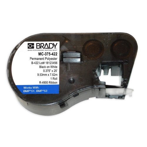Brady MC-375-422 Etiketten für BMP41/BMP51/BMP53 Etikettendrucker von Brady