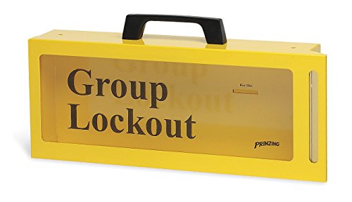 Brady PRINZING Portable/Wall Group Lockout Box, Metal 10 Padlock Wall Lock Box Brady PRINZING Portable/Wall Group Lockout Box, Metal 10 Padlock Wall Lock Box von Brady