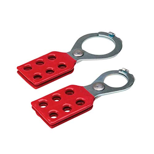 Brady 105718 Stahl-Verriegelungsschloss mit Lasche, 25 mm Innendurchmesser, rot Brady 105718 Stahl-Verriegelungsschloss mit Lasche, 25 mm Innendurchmesser, rot von Brady