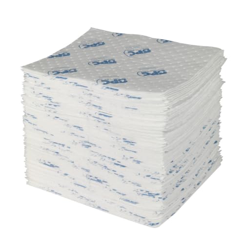 Brady Sxt Oil Absorbent Sheet, 400mm x 500mm, Weiß, 100 Stück Brady Sxt Oil Absorbent Sheet, 400mm x 500mm, Weiß, 100 Stück von Brady