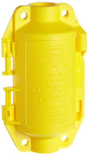 Hubbell Plugout Lockout System, 106 x 78,99 x 185,70 x 78,99 mm, Gelb Hubbell Plugout Lockout System, 106 x 78,99 x 185,70 x 78,99 mm, Gelb von Brady