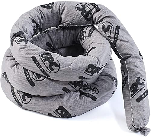 Saugfähige Socken für Alle Produkte, 76mm x 1,22m, Grau, 12er-Pack Saugfähige Socken für Alle Produkte, 76mm x 1,22m, Grau, 12er-Pack von Brady