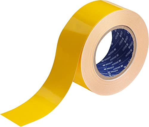 Brady Toughstripe Solid Color Ribbon, 50,80mm x 30,48m, Gelb von Brady