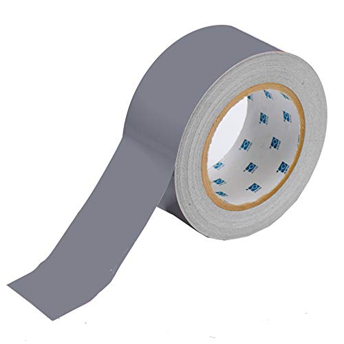 Toughstripe Solid Color Ribbon, 50,80mm x 30,48m, Grau von Brady