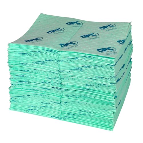 Universal Plus Blatt für Chemikalien, 500mm x 400mm, Grün, 100 Stück Universal Plus Blatt für Chemikalien, 500mm x 400mm, Grün, 100 Stück von Brady