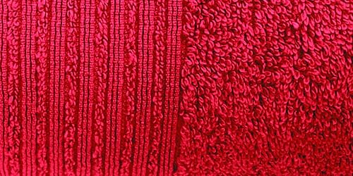 Brändl Textil GmbH Handtuch Duschtuch Gästetuch Seiftuch Waschhandschuh 100% Baumwolle 1577 (50 x 100 cm, rot) von Brändl Textil GmbH