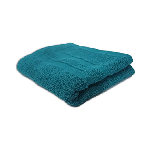 Brändl Textil GmbH Seiftuch Waschlappen, Baumwolle, 380 g/m², 1517/ERT (smaragd, 30 x 30 cm) von Brändl Textil GmbH