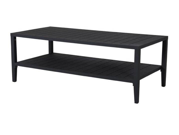 Brafab Couchtisch Chelles 142 cm, Schwarz, schwarz, Schwarz, Schwarz von Brafab