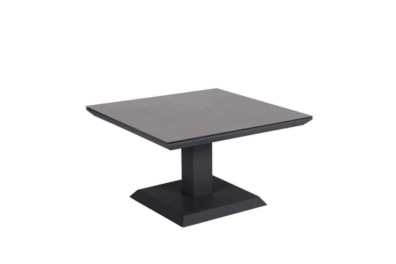 Brafab Couchtisch Heis 79x79 cm, Schwarz, Der Tisch ist höhenverstellbar von Brafab
