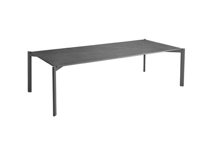 Brafab Couchtisch Hallavara 146x66 cm, Anthrazit, grau, Anthrazit von Brafab