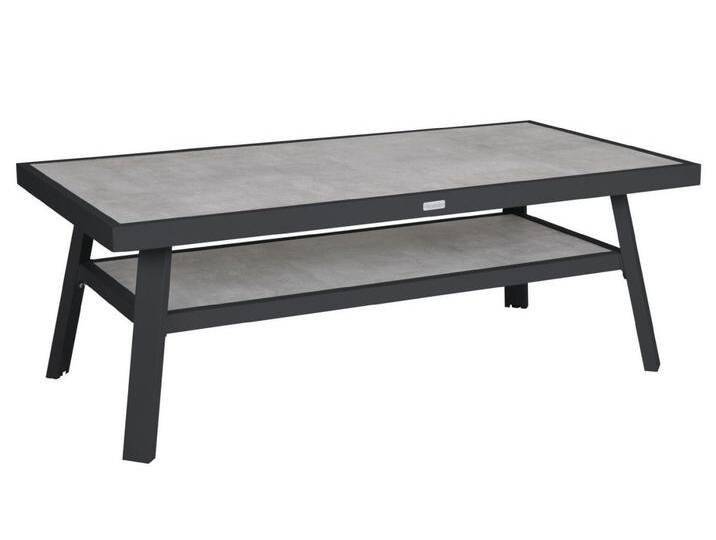 Brafab Couchtisch Samvaro 140 cm, Anthrazit, grau, Anthrazit, Anthrazit von Brafab