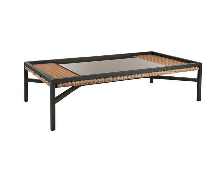 Brafab Couchtisch Shell 150x80 cm, bunt schwarz von Brafab