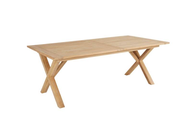 Brafab Esstisch Brutus aus Teakholz, 200-265x100 cm, Ausziehbar (200 cm – 265 cm) von Brafab