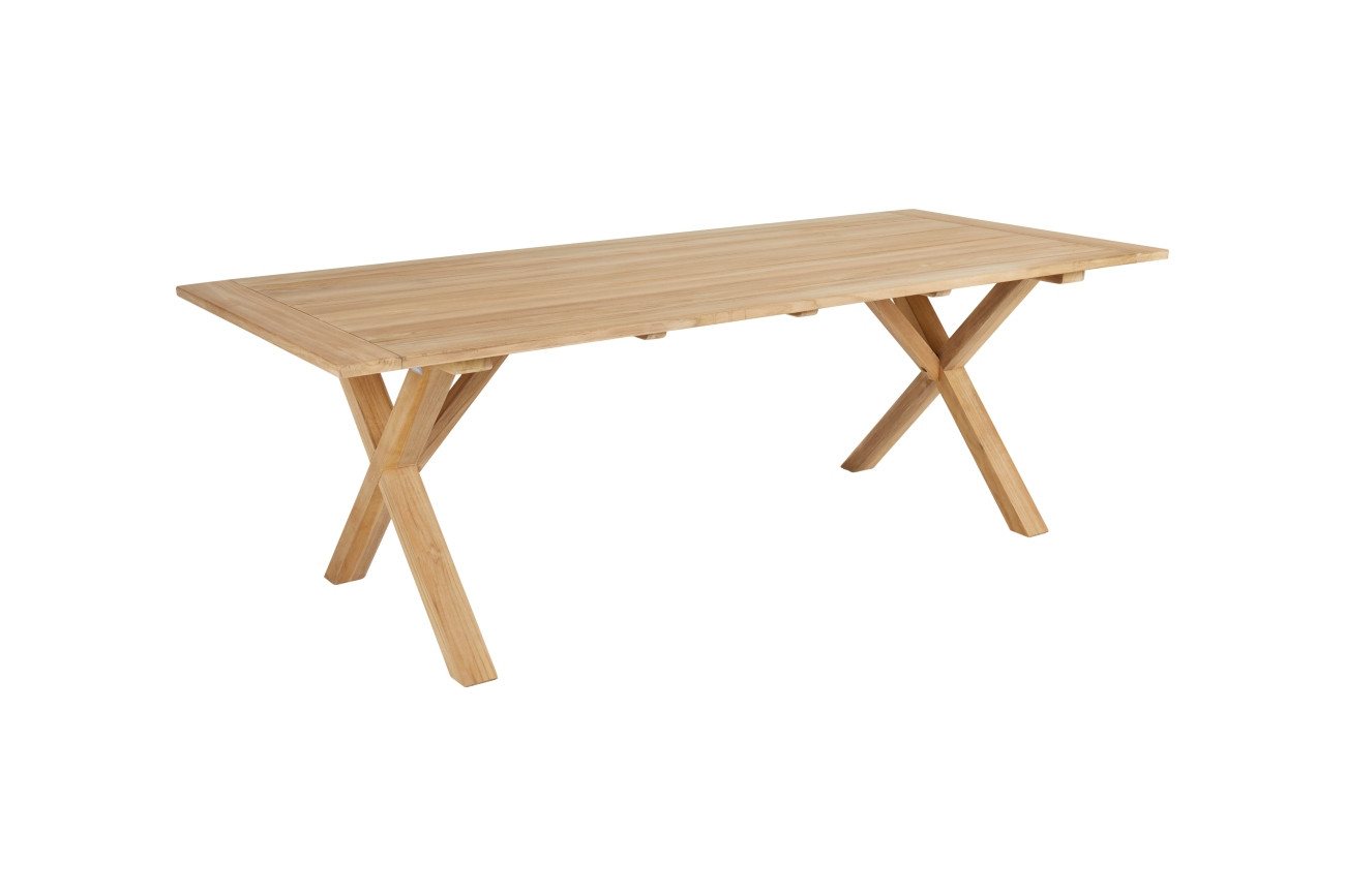 Brafab Esstisch Brutus aus Teakholz, 220x95 cm, Geeignet für 6-8 Personen von Brafab