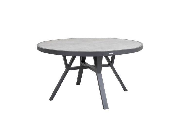 Brafab Esstisch Samvaro 140 cm, Anthrazit, Geeignet für 4-6 Personen, grau, Anthrazit, Anthrazit Brafab Esstisch Samvaro 140 cm, Anthrazit, Geeignet für 4-6 Personen, grau, Anthrazit, Anthrazit von Brafab