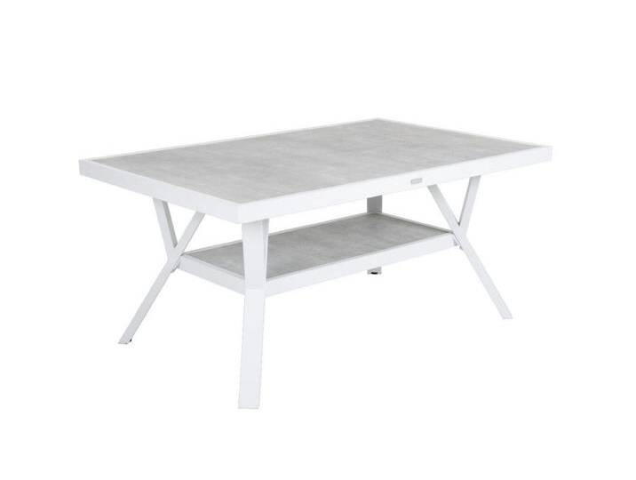 Brafab Esstisch Samvaro 140 cm, Weiß, Geeignet für 4-6 Personen, grau, Weiß, Weiß Brafab Esstisch Samvaro 140 cm, Weiß, Geeignet für 4-6 Personen, grau, Weiß, Weiß von Brafab