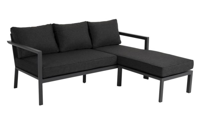 Brafab Gartensofa Delia mit Kissen, Anthrazit von Brafab