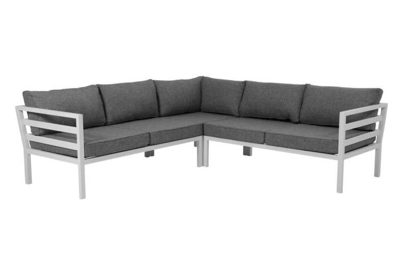 Brafab Gartensofa Weldon mit Kissen, Weiß von Brafab