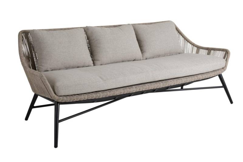 Brafab Gartensofa Pembroke mit Kissen, 3-Sitzer von Brafab
