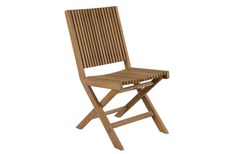 Brafab Gartenstuhl Julita aus Teakholz, ohne Armlehne von Brafab