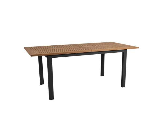 Brafab Lyon Ausziehtisch Aluminium/Teak von Brafab