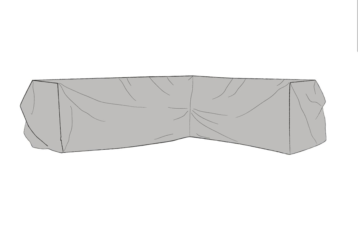 Brafab Schutzhülle für Loungesofa, 330 / 254 x 90 x 66 cm, Polyester / PVC von Brafab