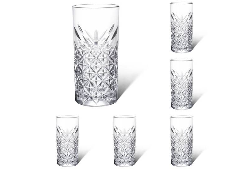 Brahmstein Gläser-Set Trinkgläser Set Wassergläser 6er Set für Cocktails Wasser, Softdrinks, 6-teilig, Wassergläser-Set, 280ml von Brahmstein