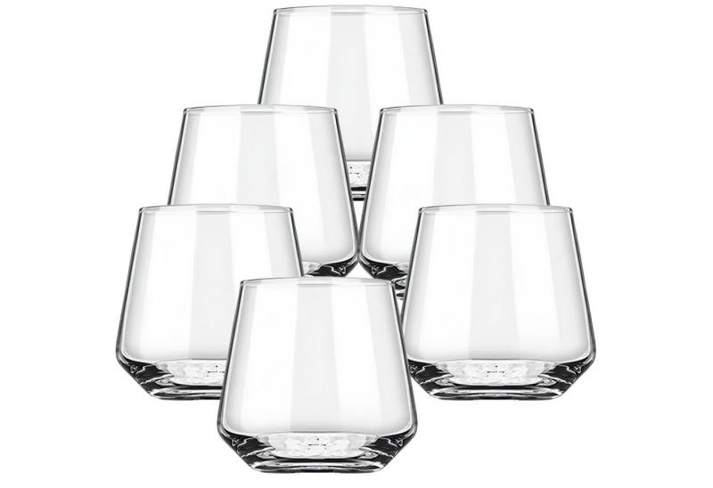 Brahmstein Gläser-Set Trinkgläser Set Wassergläser 6er Set für Cocktails Wasser, Softdrinks, 6-teilig, Wassergläser-Set, 385ml von Brahmstein