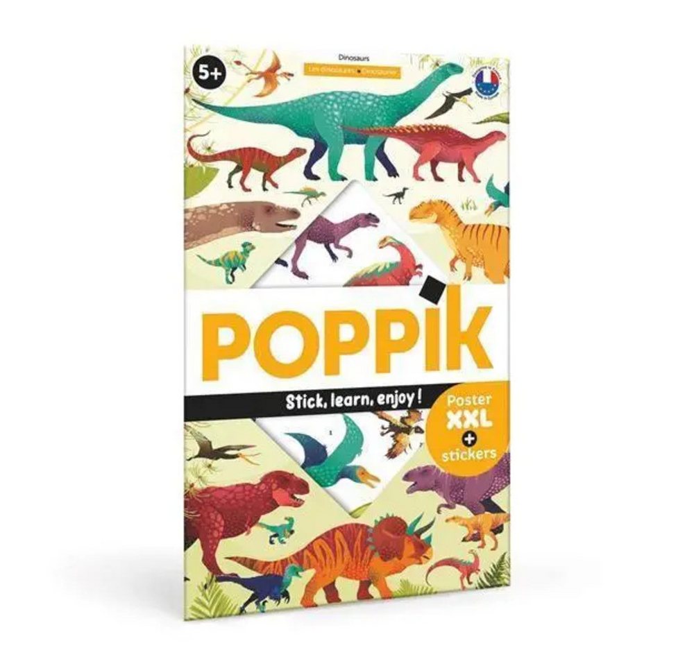 BrainBox Poster POPPIK - Lernposter & Sticker Dinosaurier BrainBox Poster POPPIK - Lernposter & Sticker Dinosaurier von BrainBox