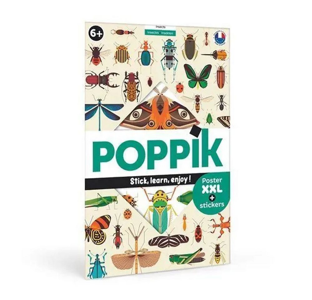 BrainBox Poster POPPIK - Lernposter & Sticker Insekten BrainBox Poster POPPIK - Lernposter & Sticker Insekten von BrainBox