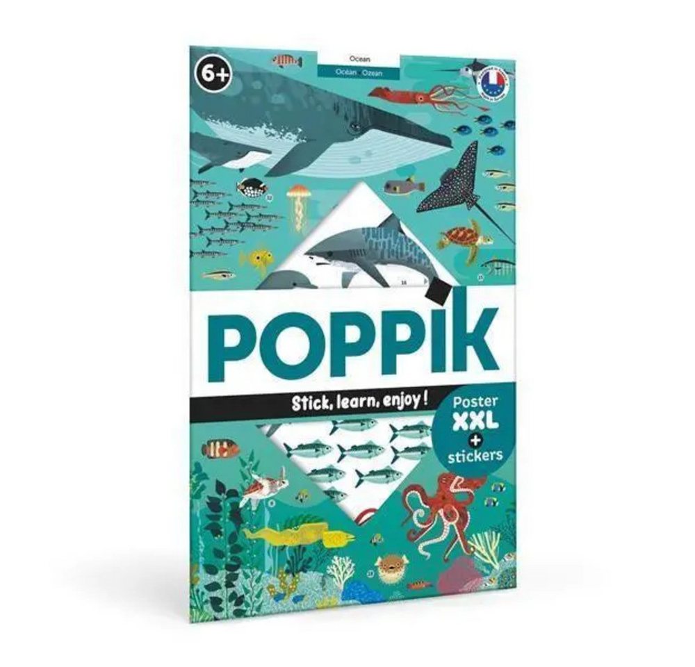 BrainBox Poster POPPIK - Lernposter & Sticker Ozean BrainBox Poster POPPIK - Lernposter & Sticker Ozean von BrainBox
