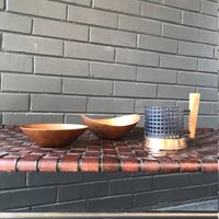 Jahrgang Josef Hoffmann Wiener Werkstätte Stil Mid-Century Modernist Schalen Und Becher Halter von BrainWashington